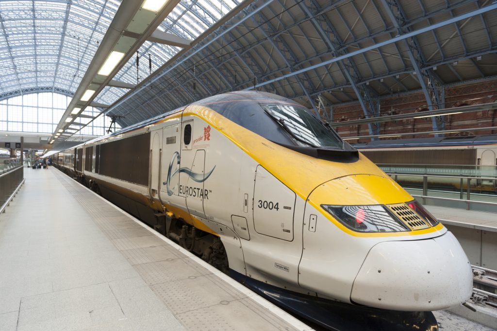 Eurostar train